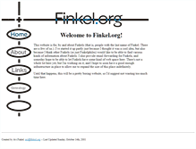 Tablet Screenshot of finkel.org